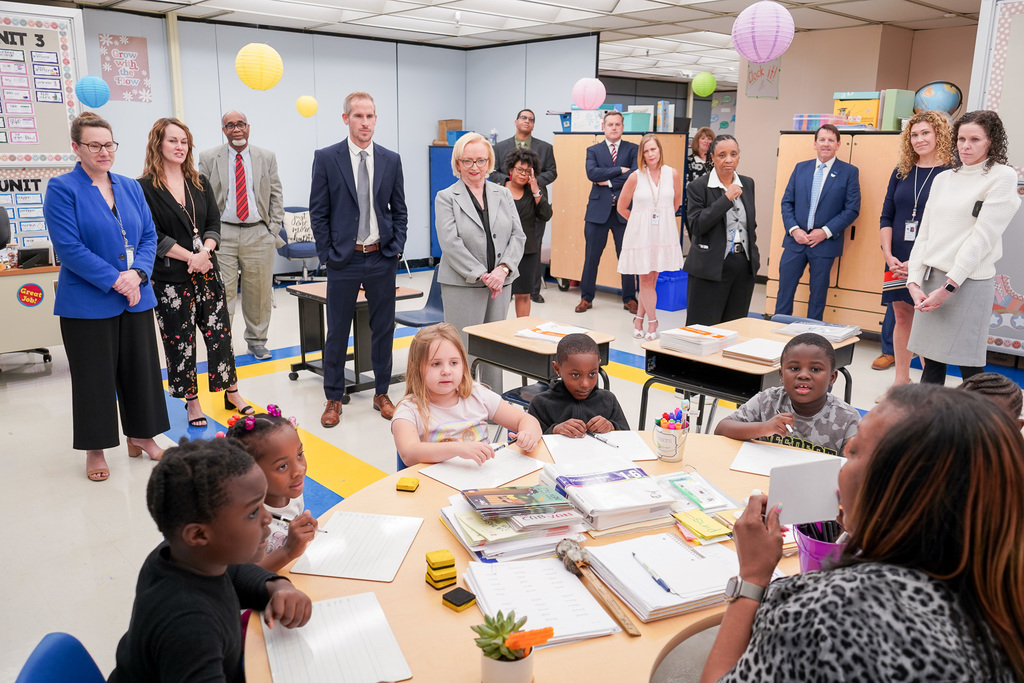 State Supt. Visit