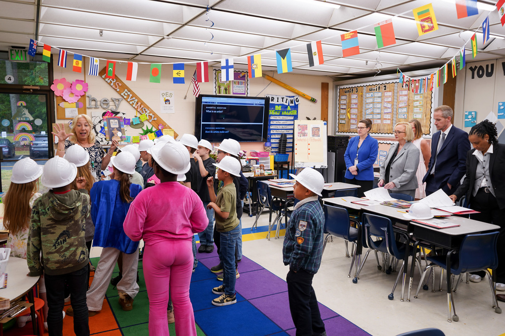 State Supt. Visit
