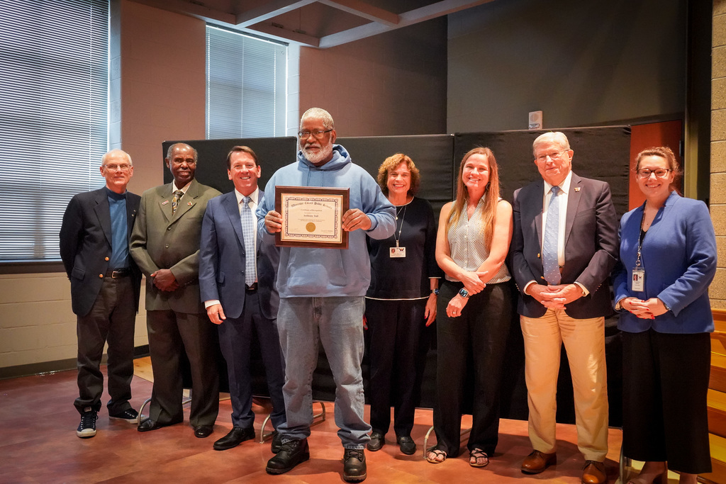 Retiree Honored