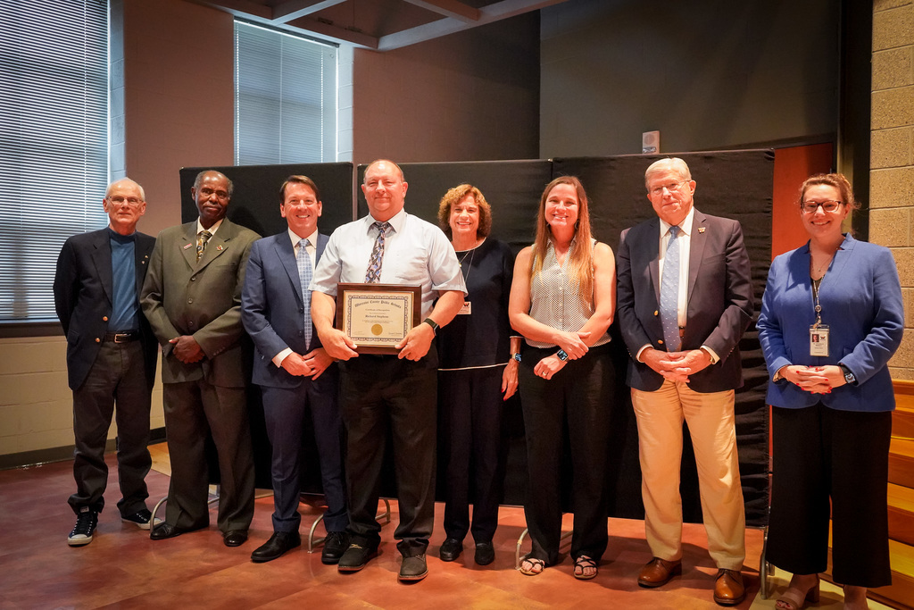 Retiree Honored