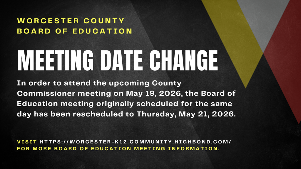 Board of Education Meeting Date Change Announcement