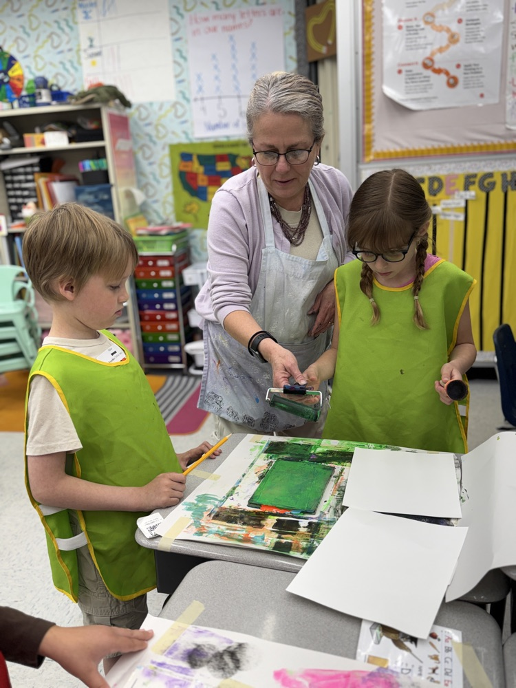 SHES student participating in The Big Draw