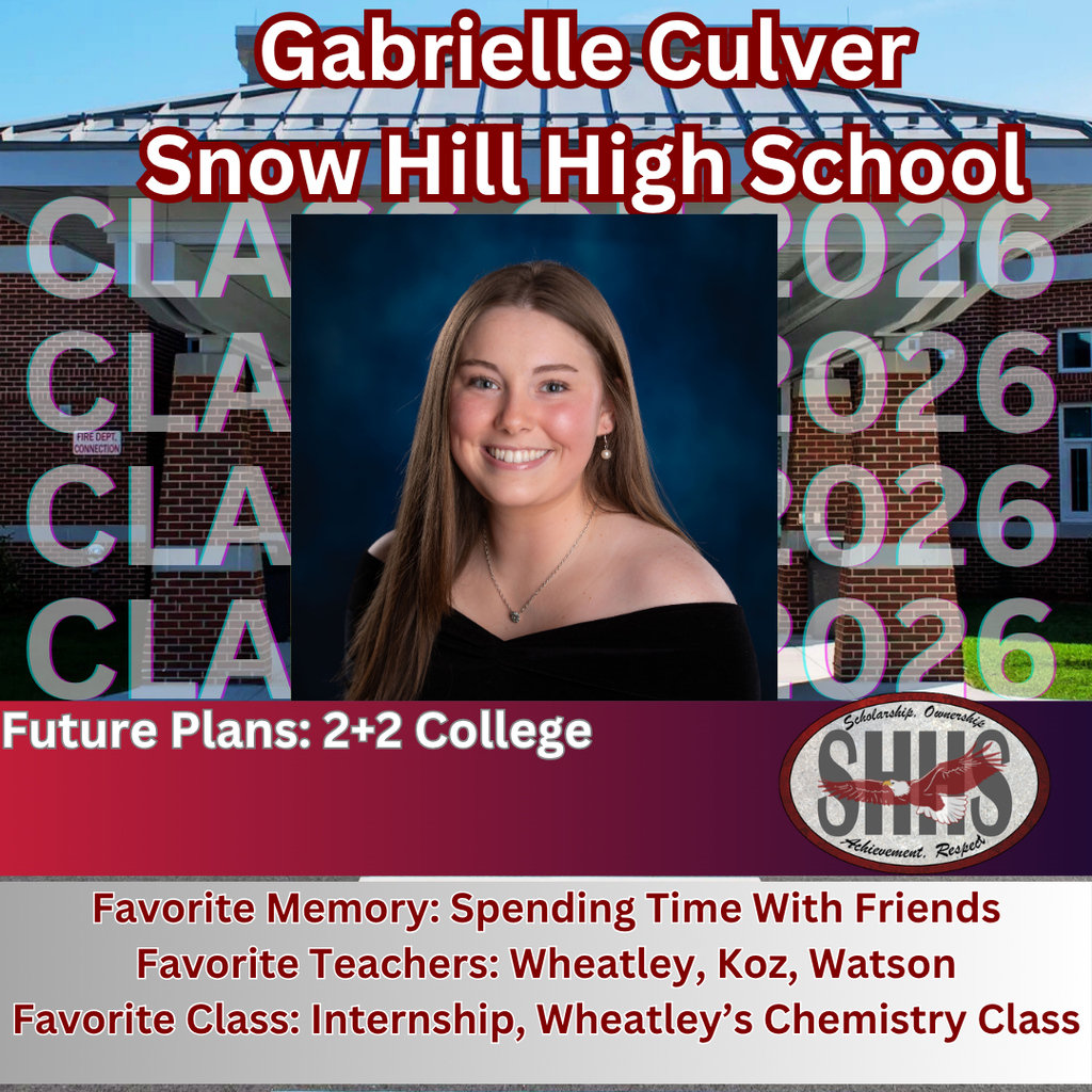 Gabby Culver Senior Post