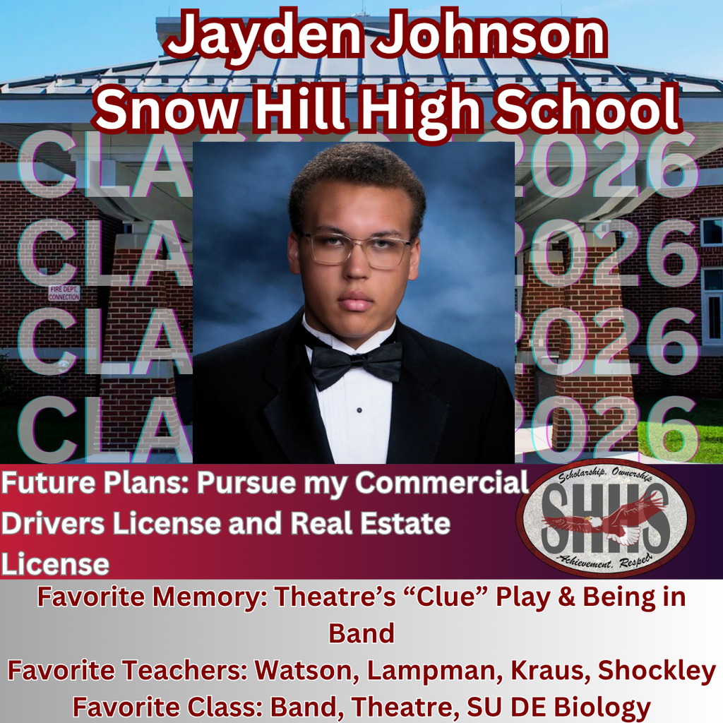 Jayden Johnson Senior Post