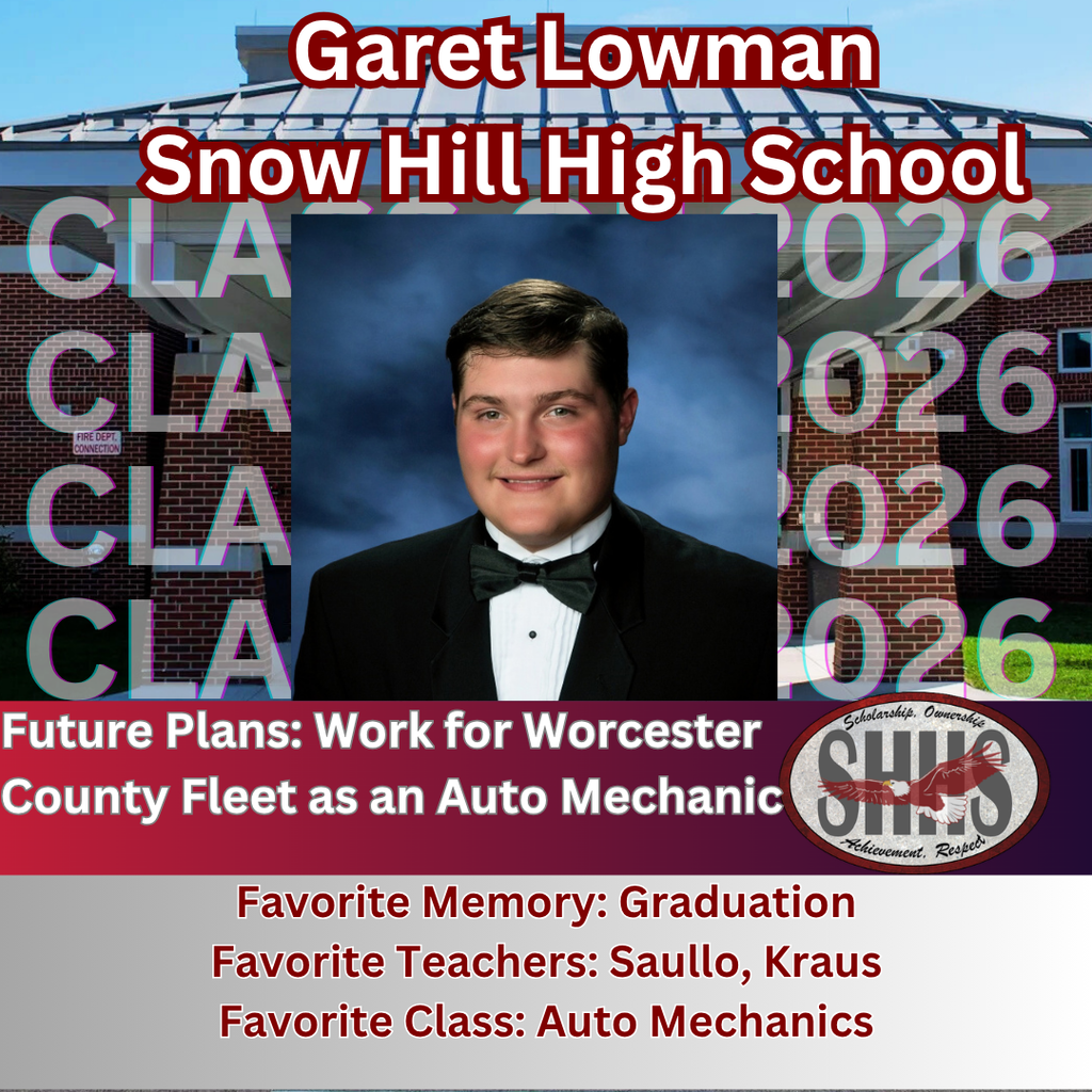 Garet Lowman Senior Post