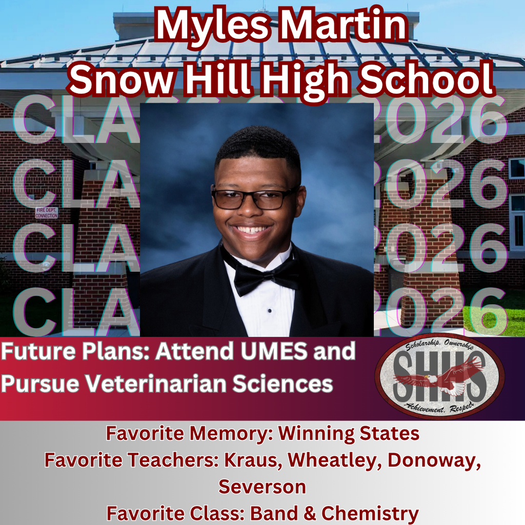 Myles Martin Senior Post
