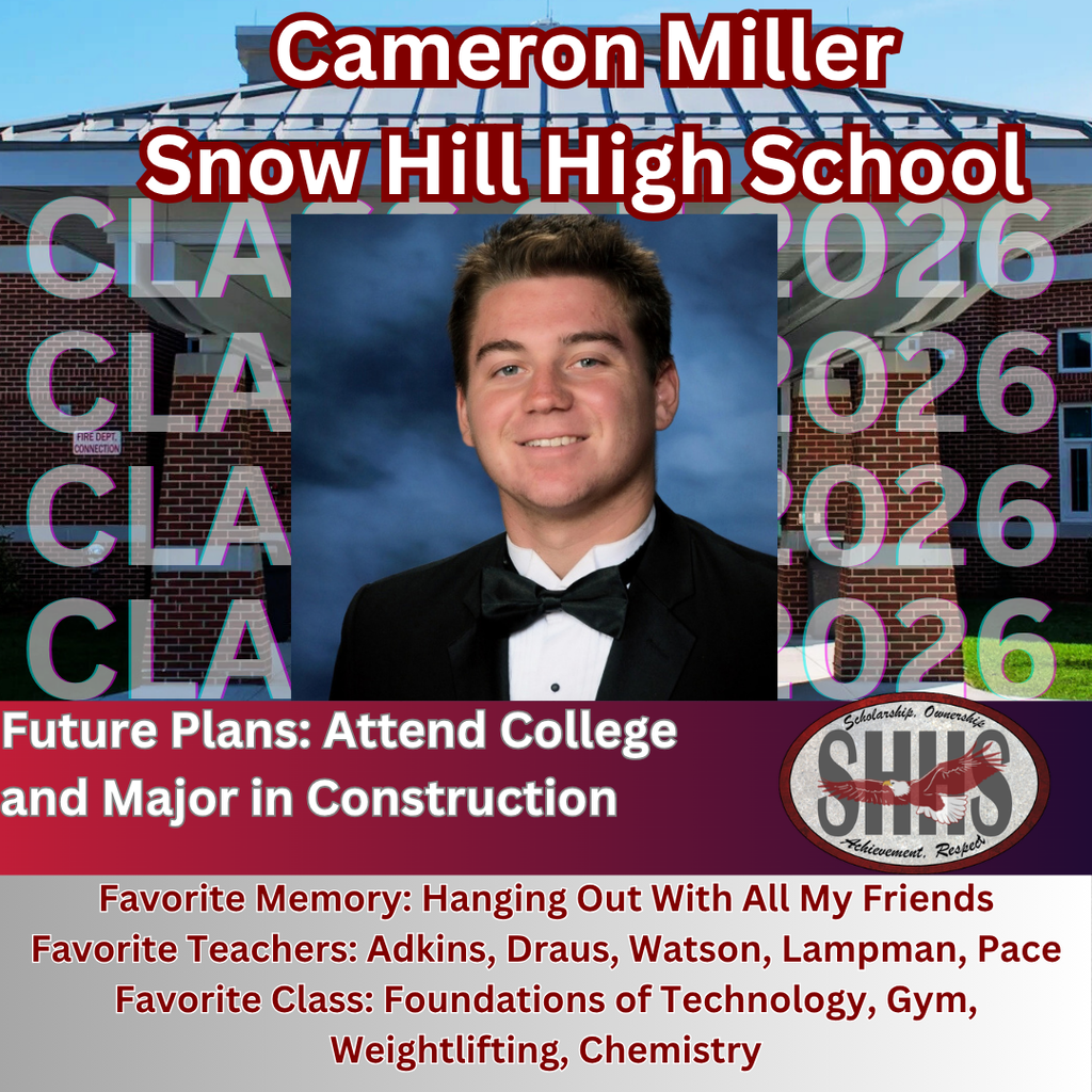 Cameron Miller Senior Post