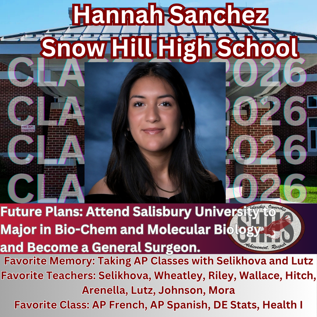 Hannah Sanchez Senior POst