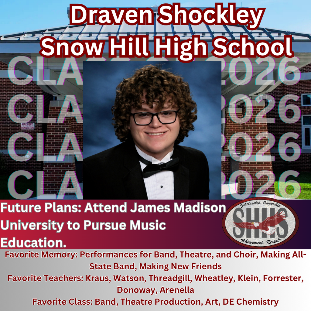 Draven Shockley Senior Post