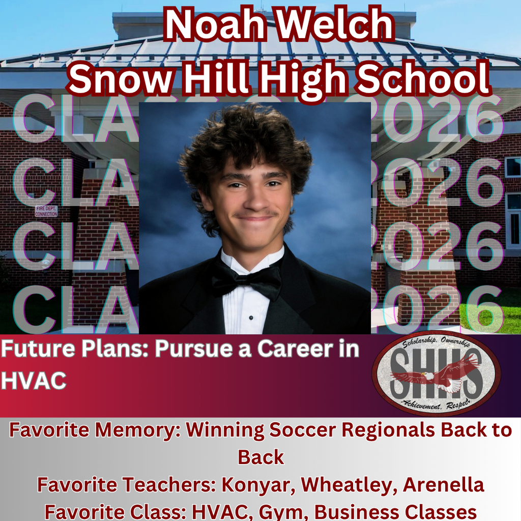 Noah Welch Senior Post