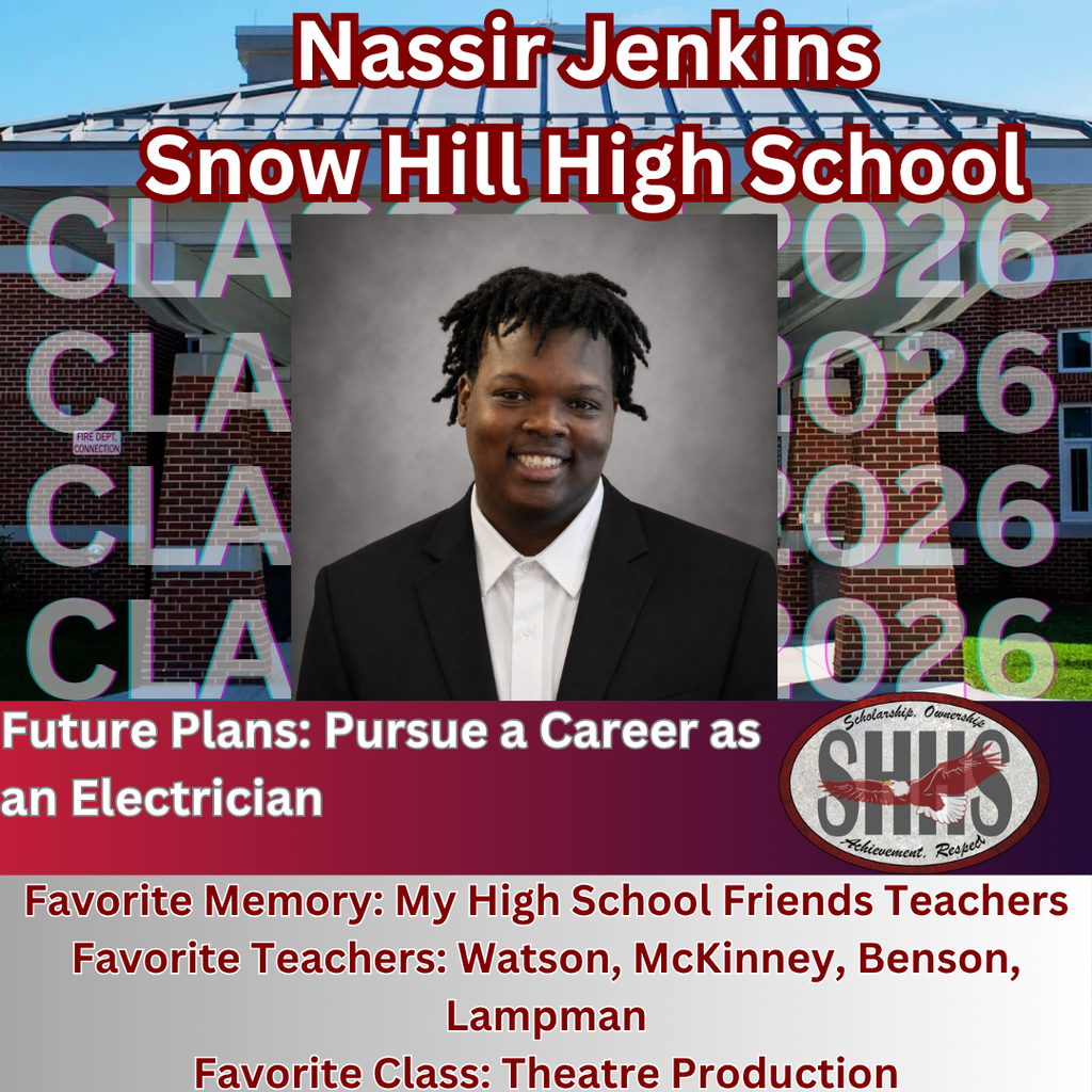 Nassir Jenkins Senior Post