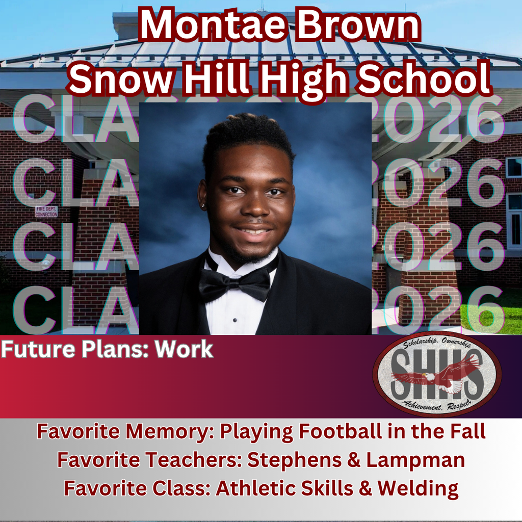Montae Brown Senior Post