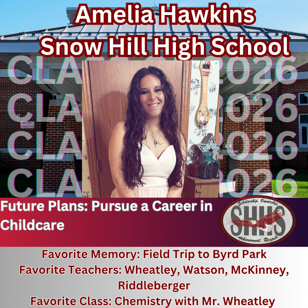 Amerlia Hawkins Senior Post