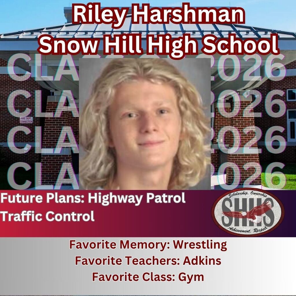 Riley Harshman Senior POst