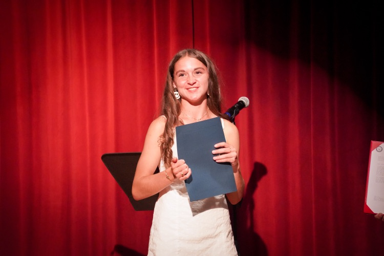 blue and gold ceremony 