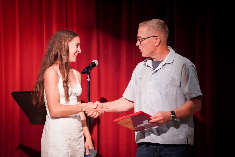 blue and gold ceremony 