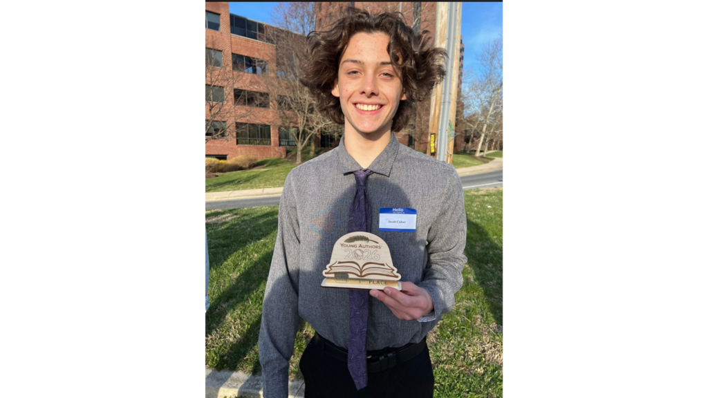 Jacob with Trophy!