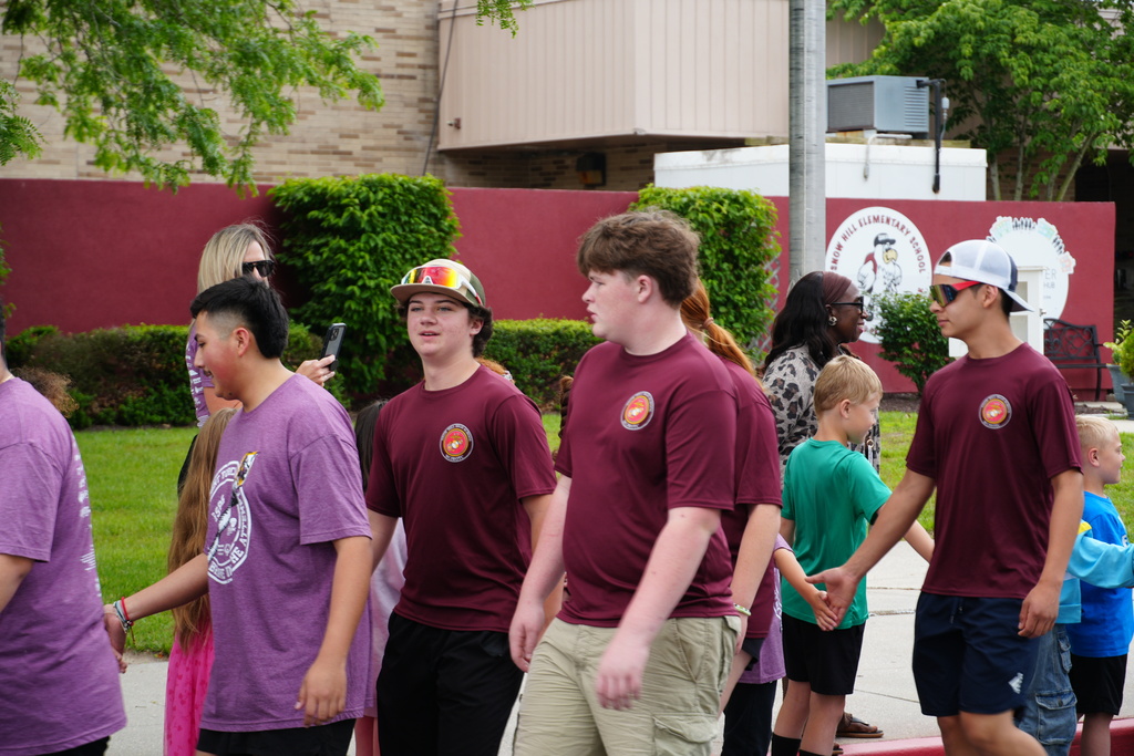 MJROTC at Elementary school