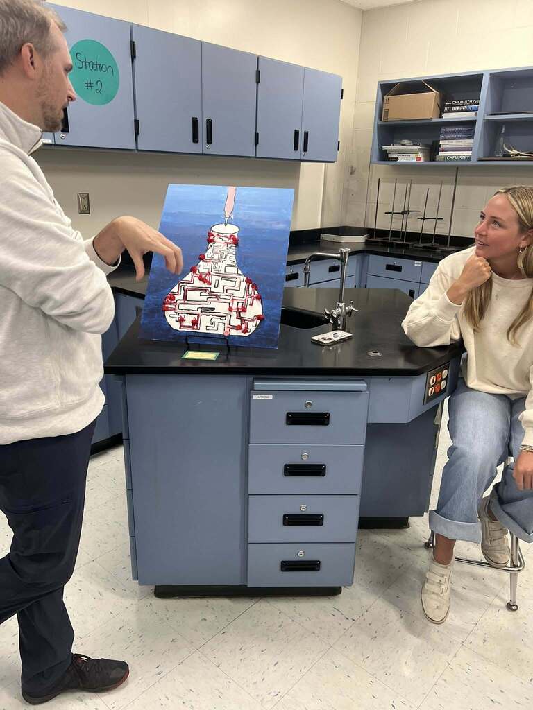 AP Chemistry art exhibit