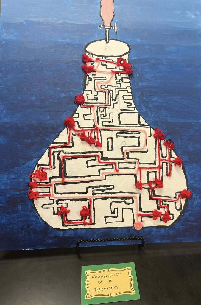 AP Chemistry art exhibit