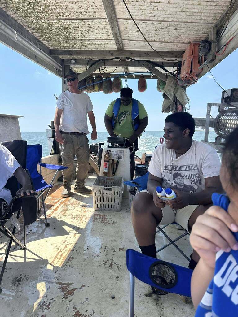 Ms. Weiland's class takes a field trip to Chincoteague Bay