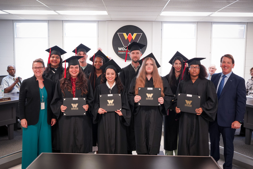 Adult Education Graduation - Group Photo