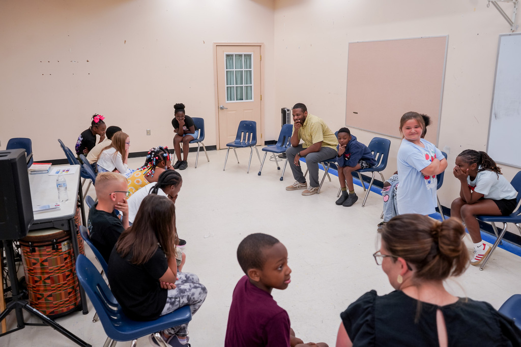 Students learning