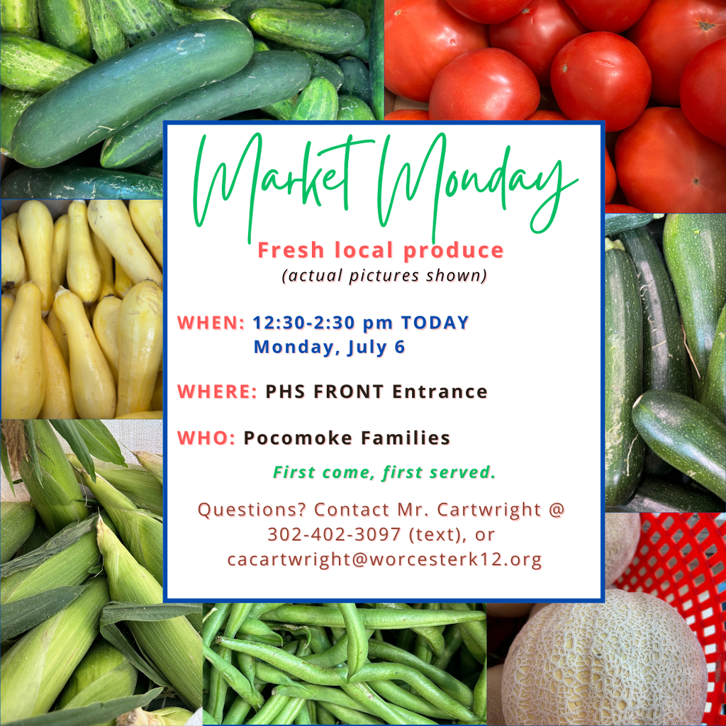 Market Monday produce