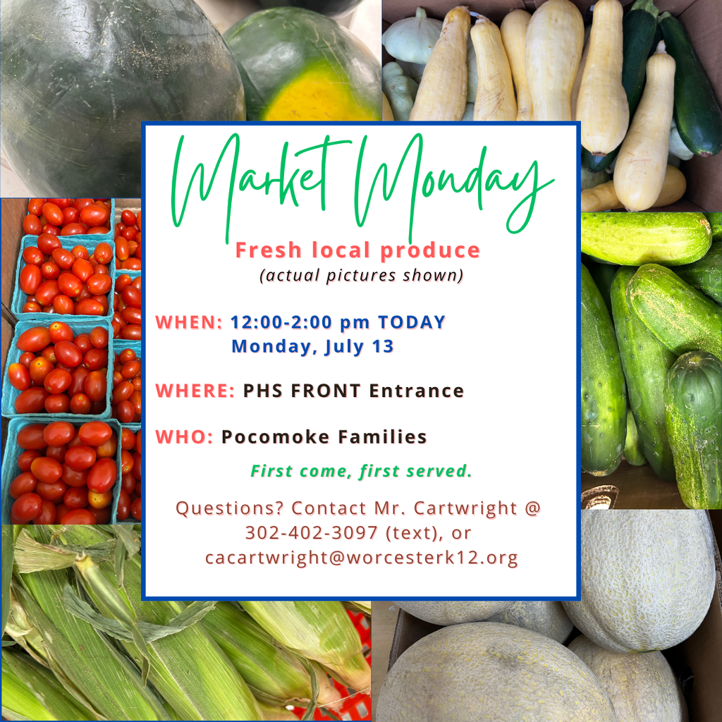 Market Monday produce