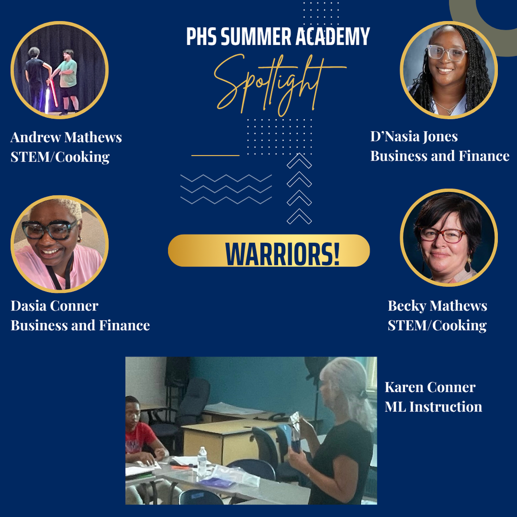 Summer Academy Staff PHS