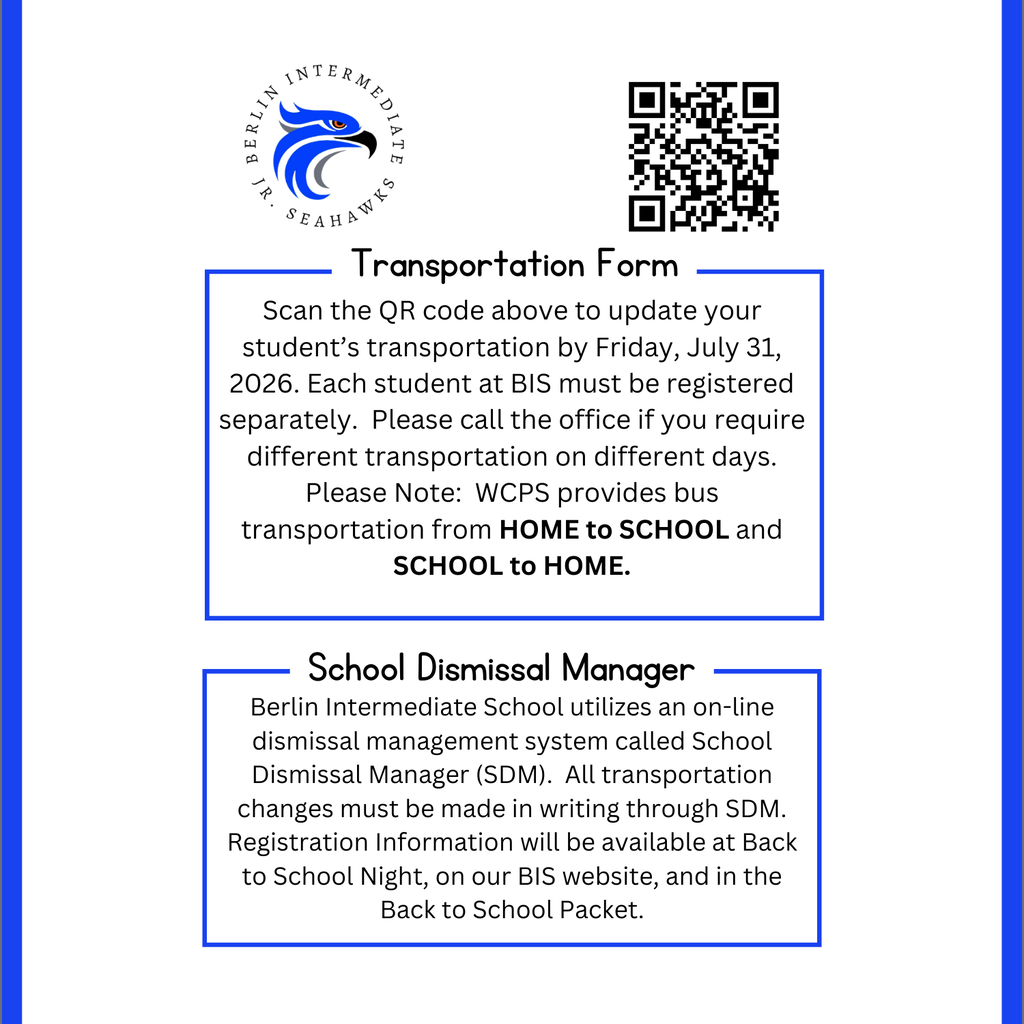 Transportation Form