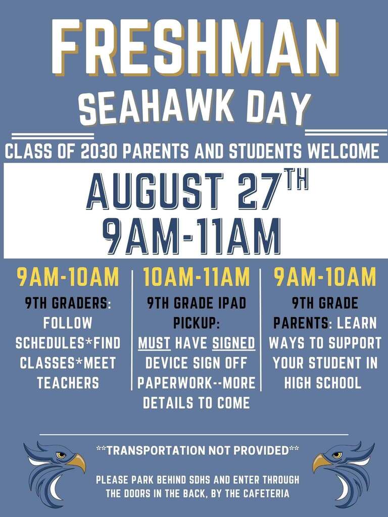 Freshman Seahawk Day