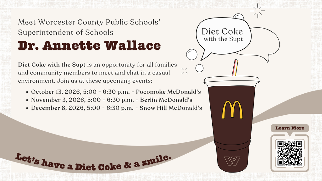 Diet Coke with the Superintendent