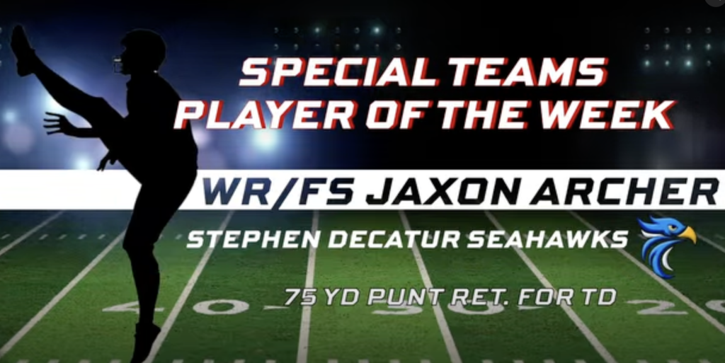 Delmarva Sports Network player of the week