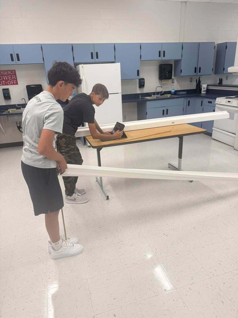 Acceleration studies in science class