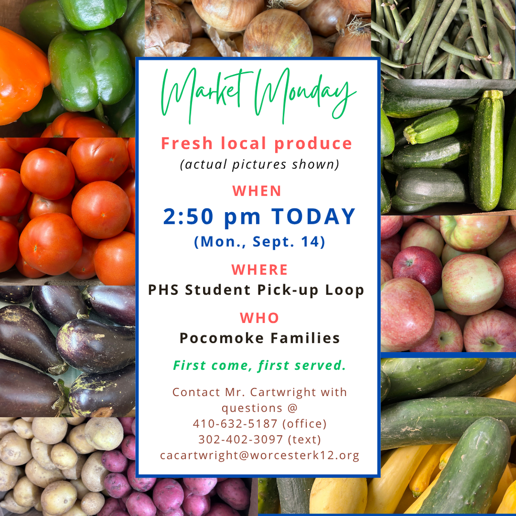 Market Monday produce