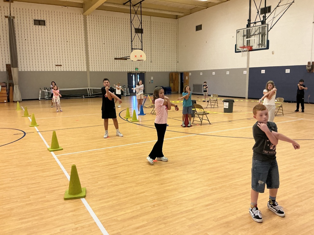 Stretching for PE class