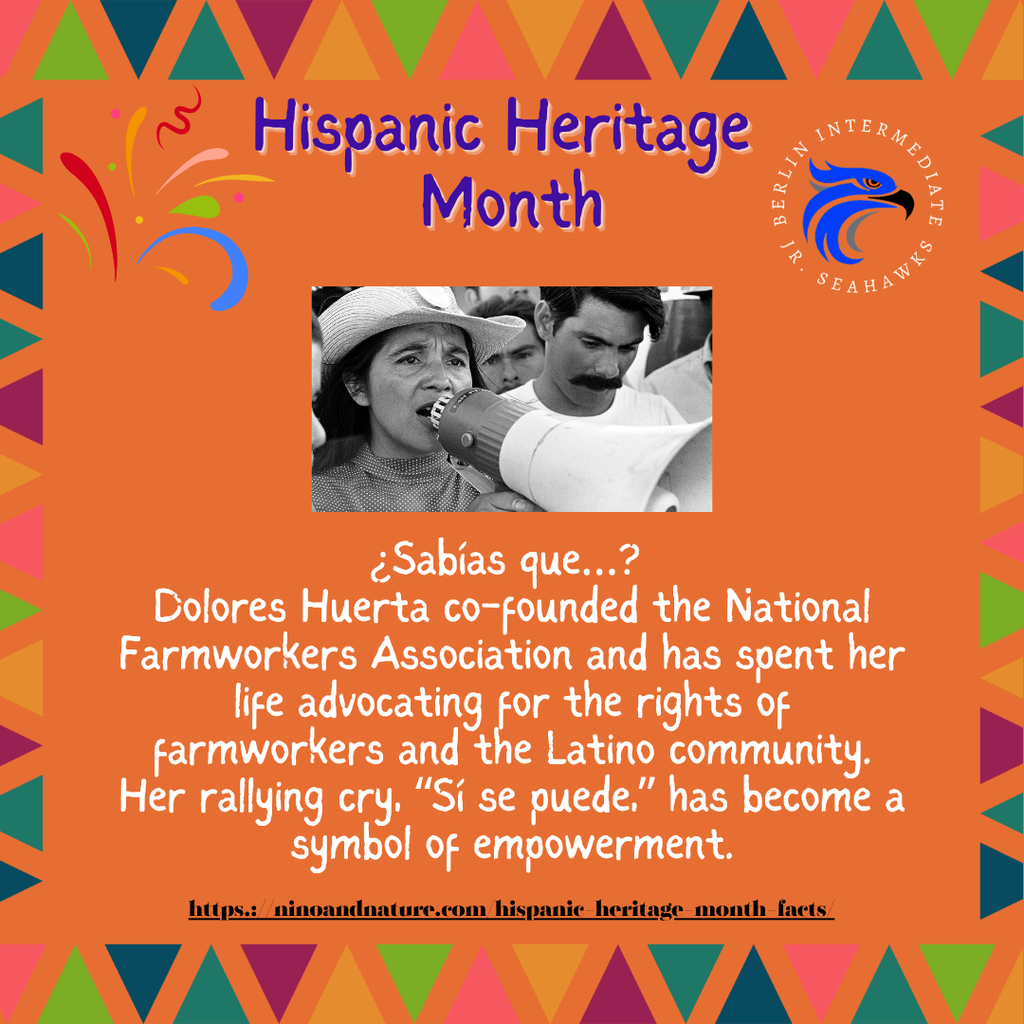 Hispanic Heritage Month September 29, 2026