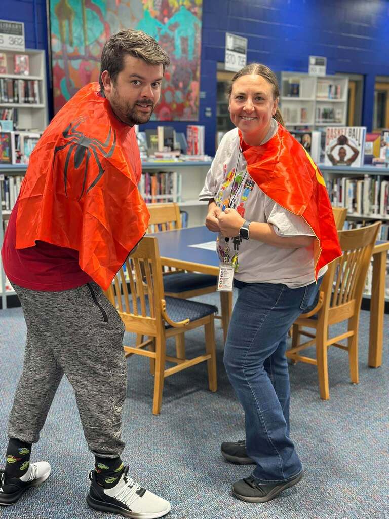 HOCO Spirit Day Superheroes