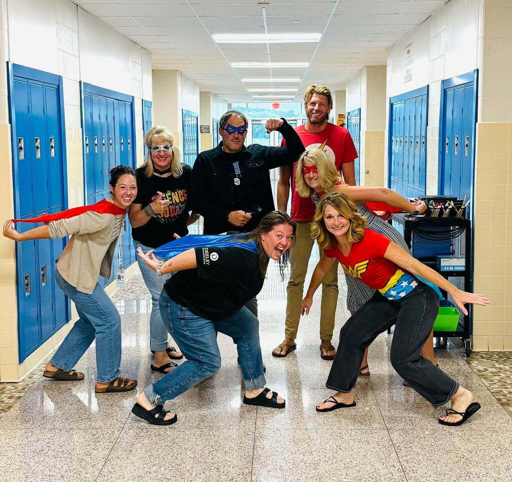 HOCO Spirit Day Superheroes
