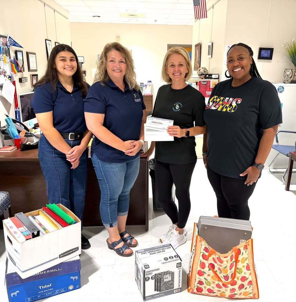 First Shore Federal delivers school supplies