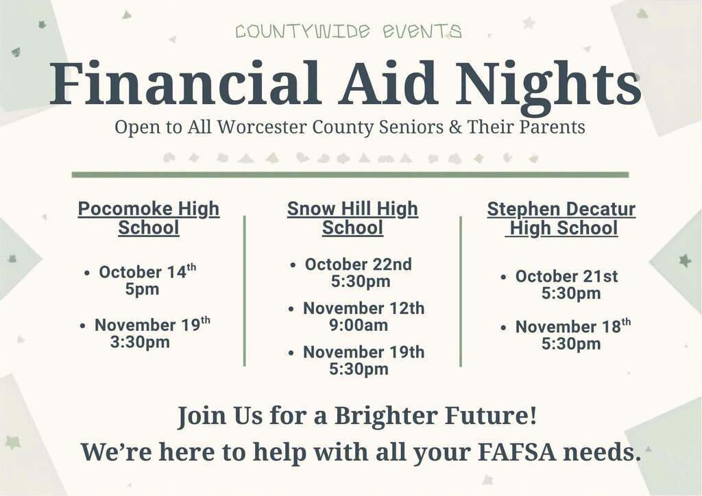 Financial Aid FAFSA Info