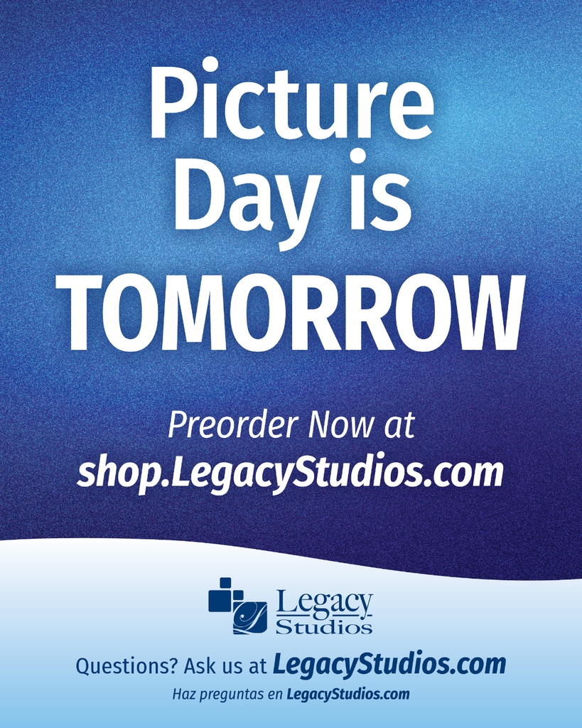Picture Day is Tomorrow!