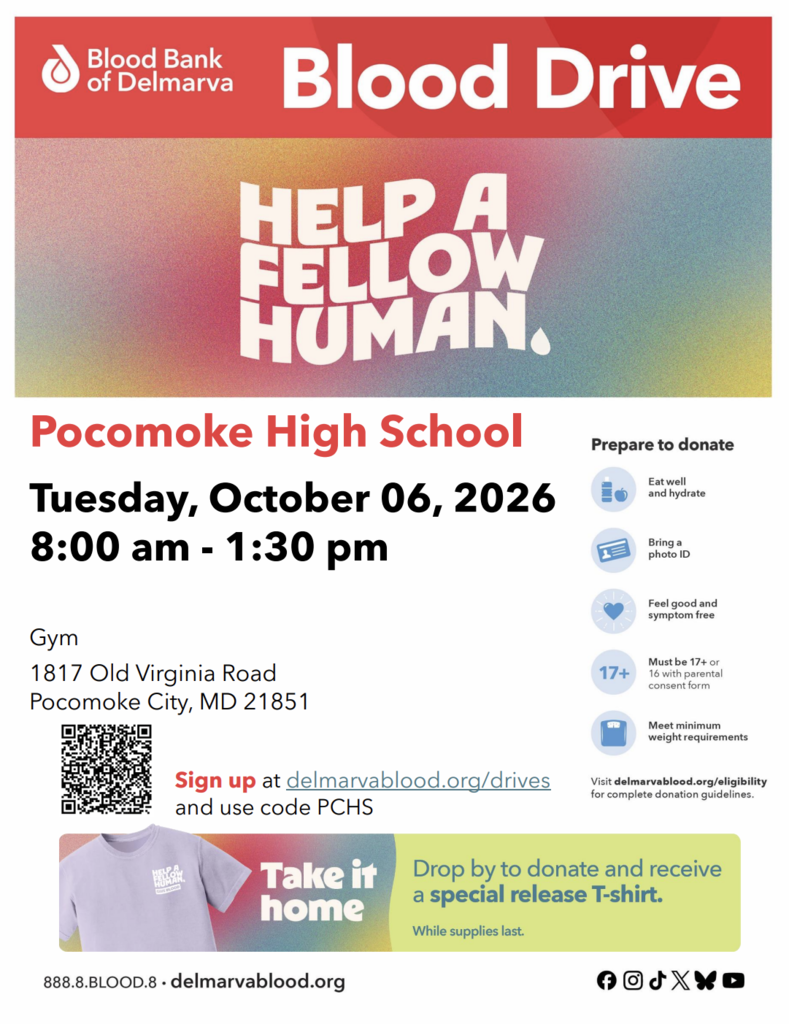 Blood Drive flyer