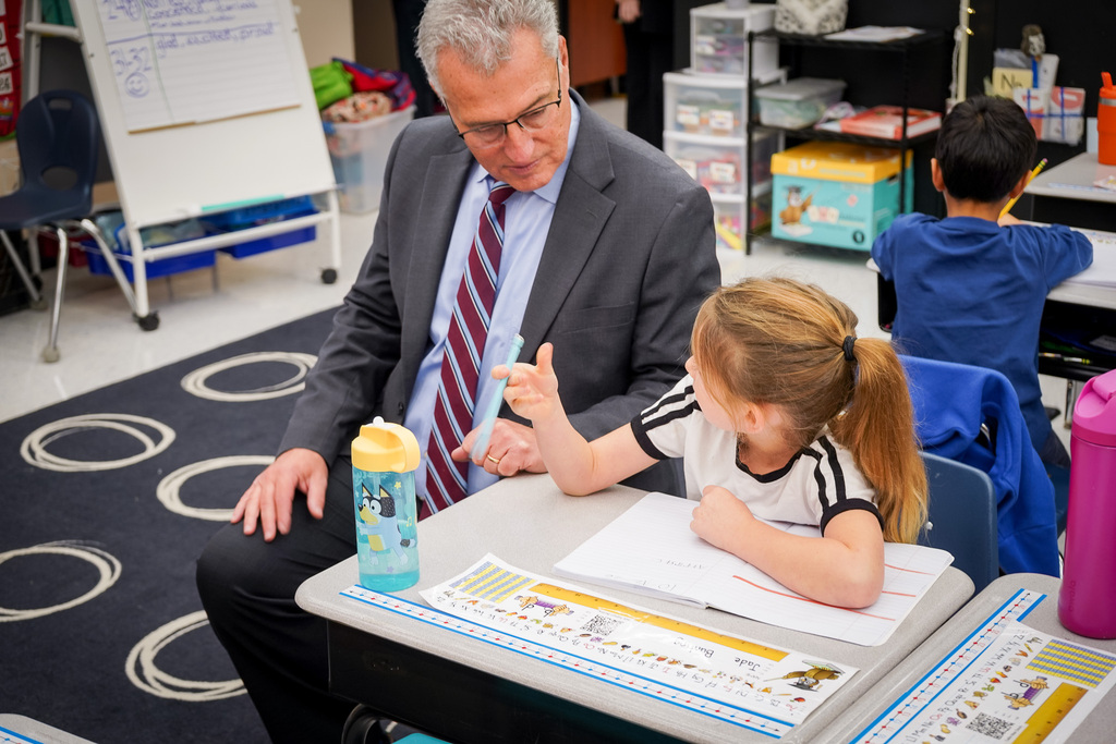 Snow Hill Elementary Visit