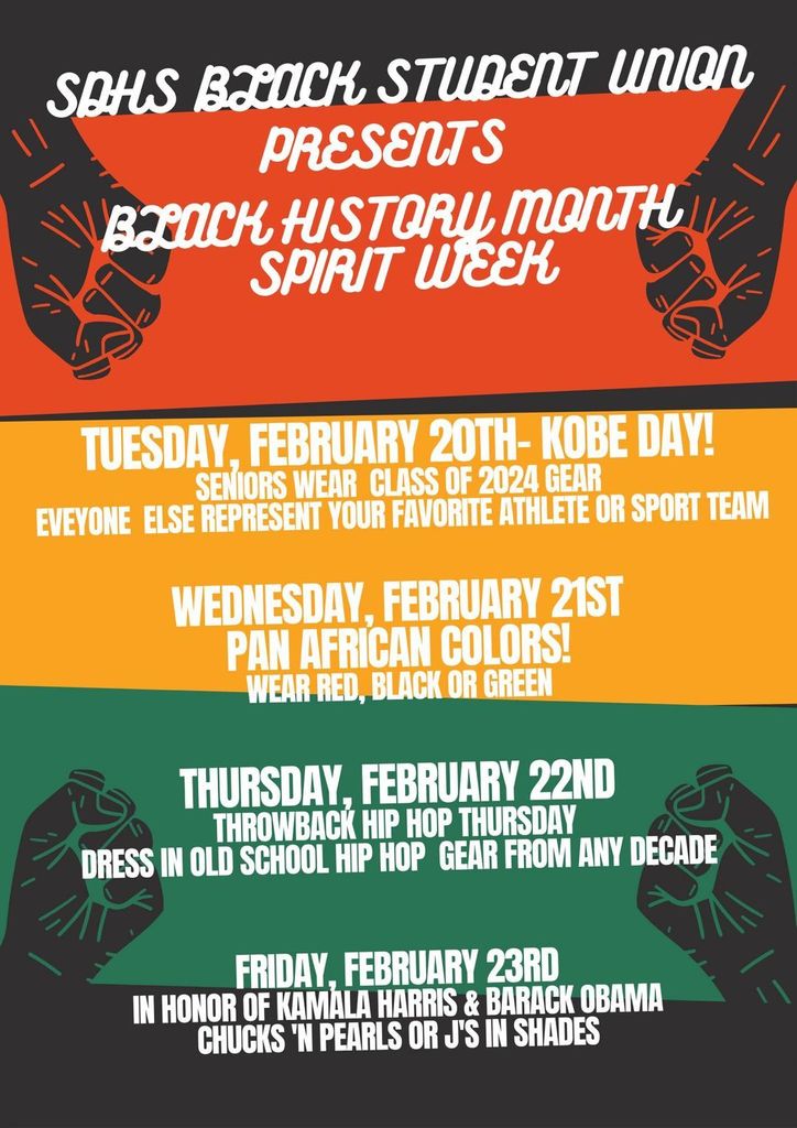 Black History spirit week