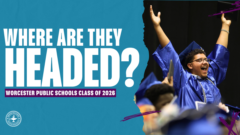 A graphic that says "Where Are They Headed" with an image of a 2026 graduate.