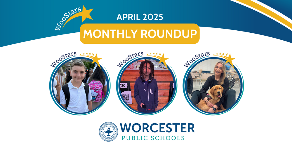 A WooStars round up graphic featuring Levis Kotherja, Joshua Waddell and Katie O'Leary.