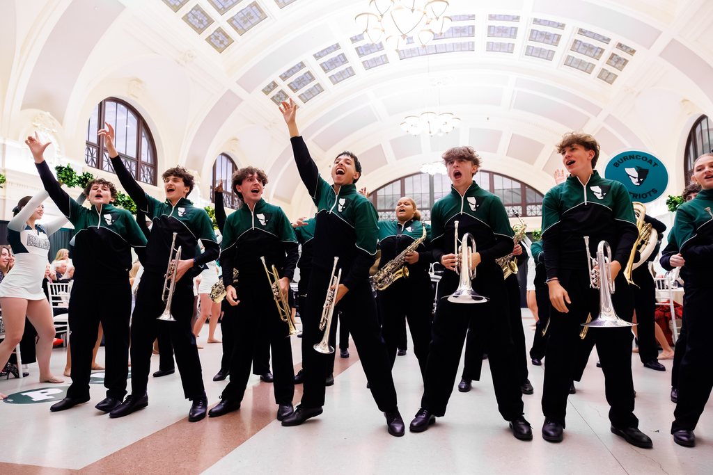 The Burncoat Spirit Team perform during a recent Fashion Fundraiser at Union Station.