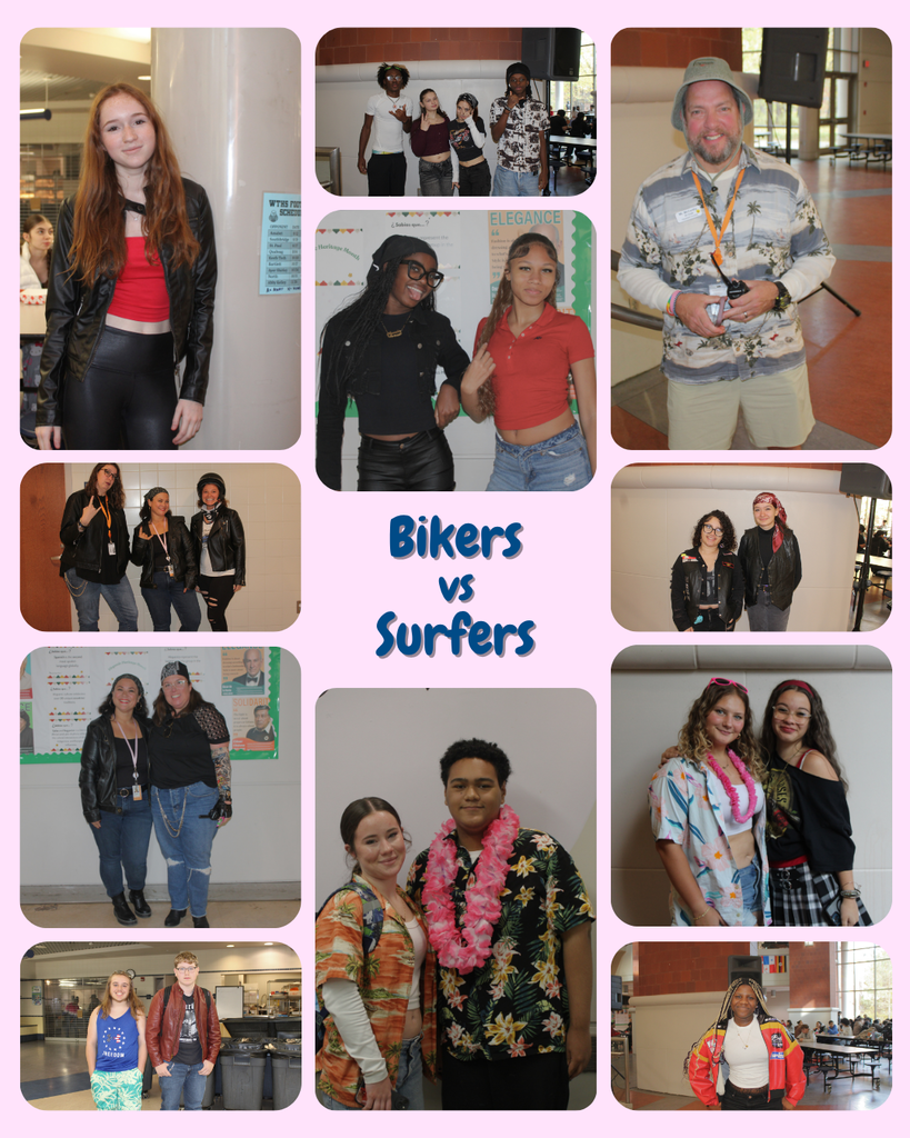 Bikers vs Surfers Spirit Week